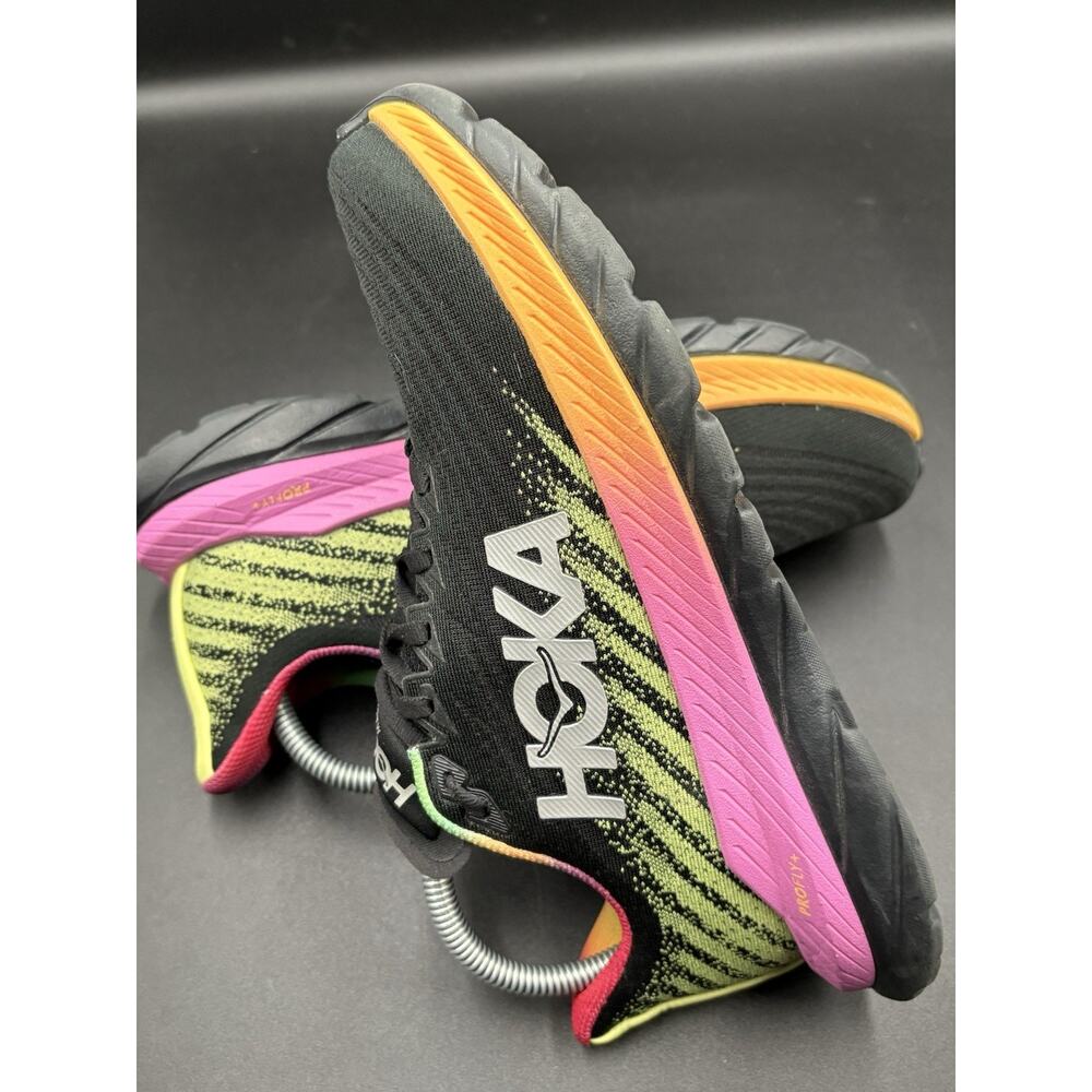 HOKA Men's Mach 5 Black Running Shoes 1127893‑BKML – Sz 8.5B
